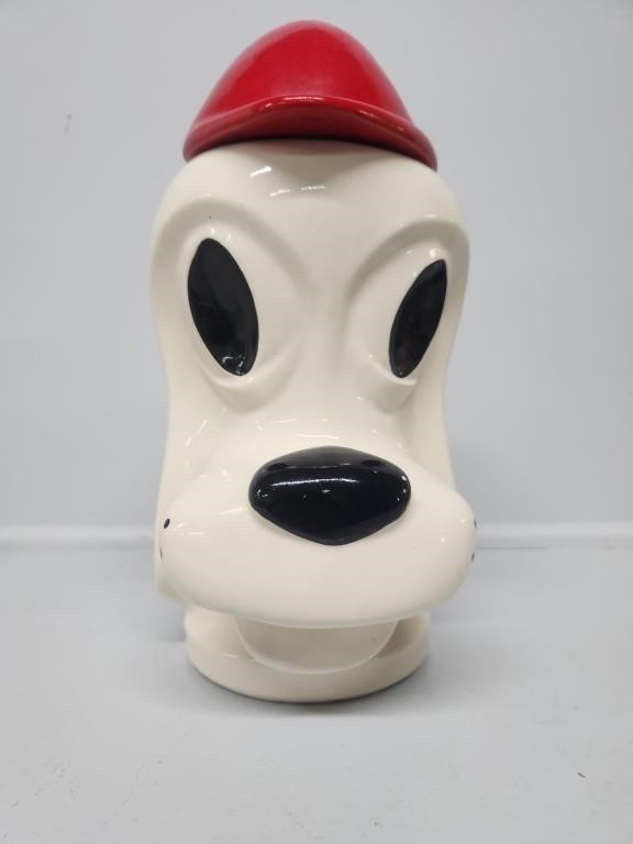 Brush McCoy "Clyde the Dog" Cookie Jar