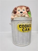 Bear in a Cookie Can Cookie Jar