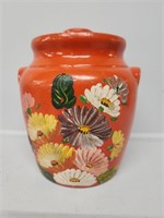 Ransburg Stoneware Pottery Cookie Jar