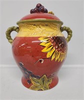 Sun Flower Cookie Jar