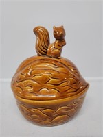 1950's ROC Walnut w/ Squirrel Cookie Jar