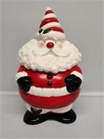 Jolly Santa Ceramic Cookie Jar