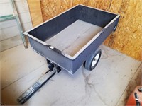 Tilt Bed Trailer For Lawnmower