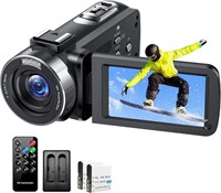 NEW! $110 Video Camera Camcorder 4K 42MP YouTube