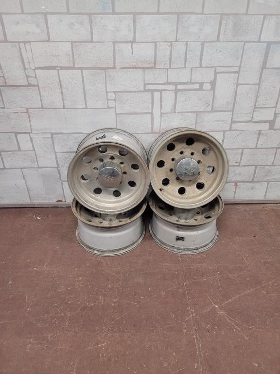 4x Aluminum rims