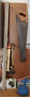 Various Saws And A Level