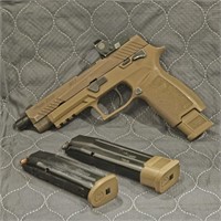 Sig Sauer P320/M17-Threaded Barrel/Romeo1 Red Dot+