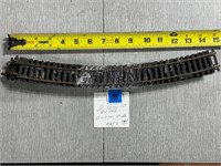 6 vintage railroad track - see picture