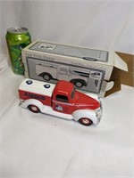 1940 Ford Amoco Tanker Coin Bank New Old Stock