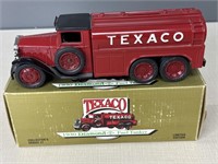 Texaco Fuel Tanker Die Cast Coin Bank