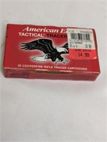 1 box of 20- 5.56 x 45 64 Grain Tracer Cartridges