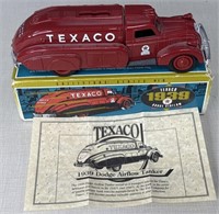 Texaco Dodge Airflow Die Cast Coin Bank