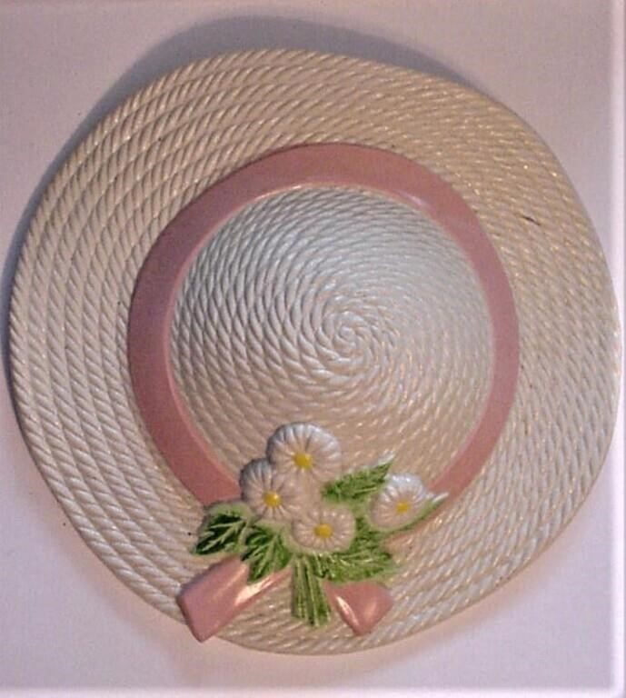 Burwood Plastic Easter Hat Planter Wall Pocket