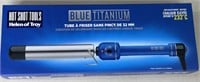 Blue Titanium Curling Wand