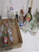 OLD DRINK BOTTLES, & BEAM BOTTLE