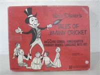Vtg Disney's Tales Of Jiminy Cricket Learning Set