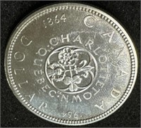 1864-1964 Canada Silver Dollar