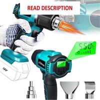 $53  Makita 18v Cordless Heat Gun  350W 122-1022