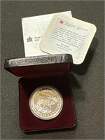 1885- 1985 RCM Silver Dollar