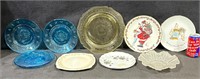 Wheaton Glass, Gorham & Collectible Plate-Lot
