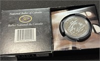 1951-2001 National Ballet of Canada Silver Coin!