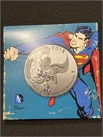 2015 Superman Fine Silver 20 Dollar Coin