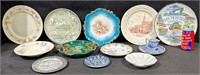 Limoges, Handpainted Italian, Souvenir Plate-Lot
