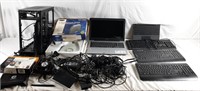 Asus laptop, asus router, fans, mouse,