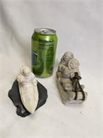 2 Aarktik Sculptors Figurines