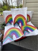 Rainbow yard signs