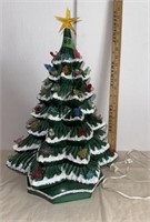 18” Tall Ceramic Christmas tree