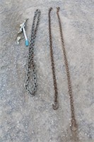 Cable Come-A-Long & 6 1/2, 7 1/2 & 12' Chains