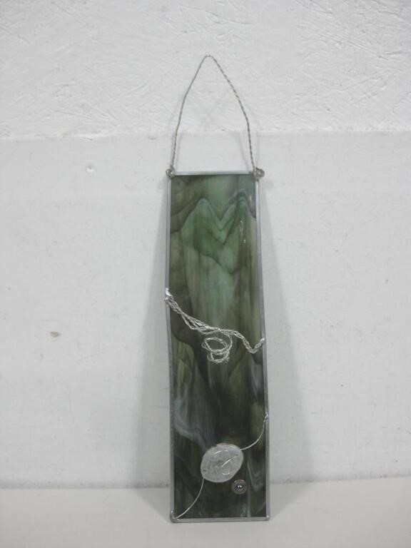 3.5"x 12" Art Glass Decor