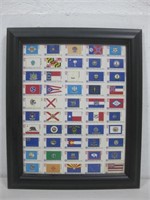 12"x 10" Framed Stamps