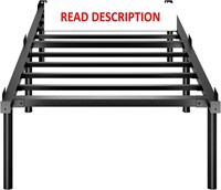 $75  HAAGEEP Twin Size 20-Inch Platform Bed Frame