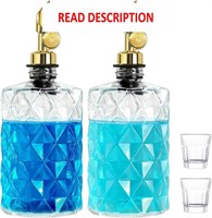 $18  Glass Mouthwash Dispenser  12oz  2 Pack