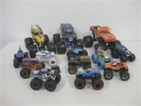 Assorted Die-Cast Monster Trucks