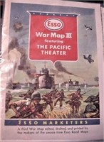 ESSO WAR MAP III PACIFIC THEATRE BOOKLET
