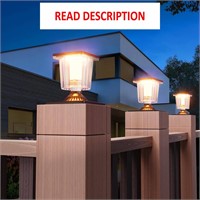 4 Pack Solar Cap Lights