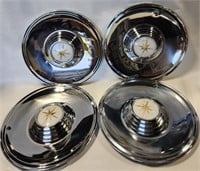 4 ct. Lincoln Premier 1956-57 Wheelcovers