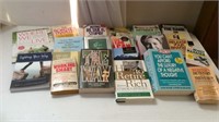 Assorted adult books