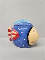 Coco Dowley Vintage Bluefish Cookie Jar