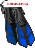 $30  COZIA Swim Fins - Blue  S/M  Water Socks Inc