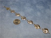 S.S. Vtg N/A/ Hallmarked Bracelet