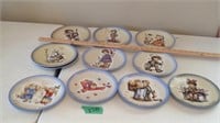 Collectible Mother's Day plates and Christmas