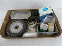 Lot of Misc. Shop Items - Masks Hardware Tray