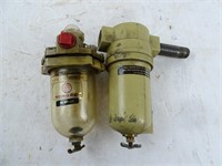 Lot of 2 Air Compressor Parts - Oil Chamber & Air