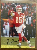 Patrick Mahomes Signed 8x10 w/COA