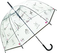$25  SMATI Transparent Umbrella - D=85cm  Paris