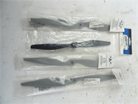 Lot of 4 Composite Plastic Propellers for